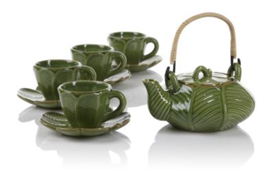 Leaf Teapot Set